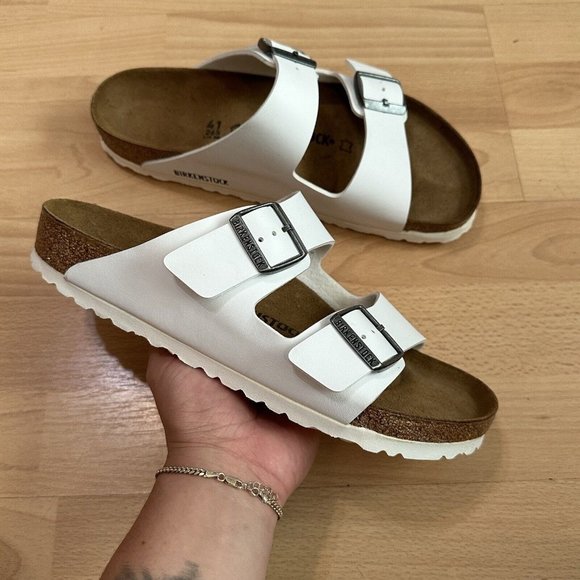 Birkenstock Shoes - BRAND NEW BIRKENSTOCK WOMEN'S ARIZONA SIZE 10 Regular WIDTH SANDAL WHITE